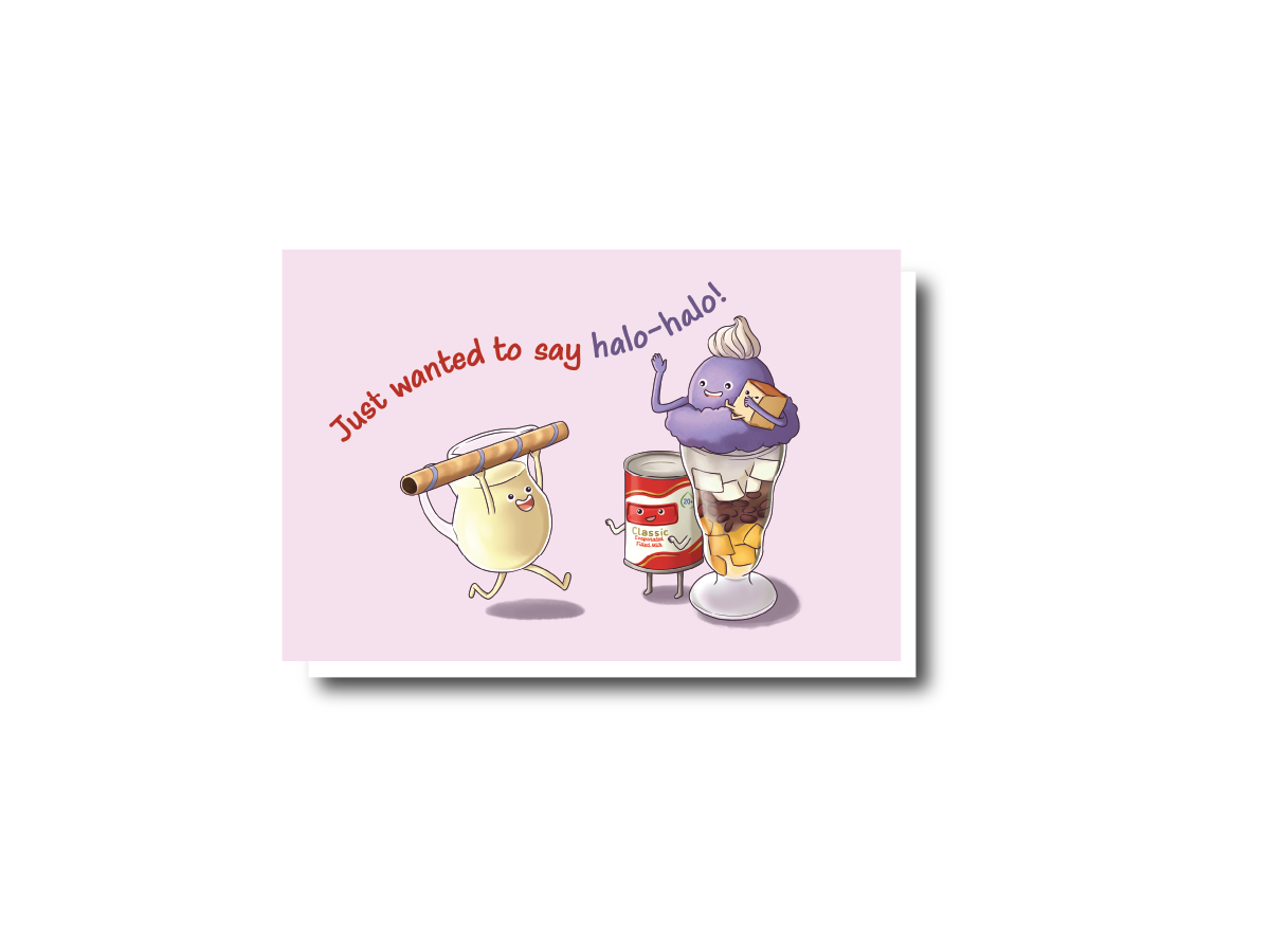 Just Wanted To Say Halo-Halo!