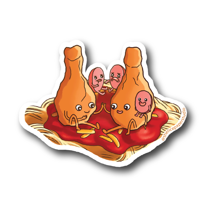 Filipino Spaghetti (Sticker)